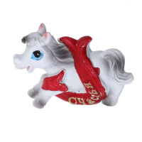 Магнит 6см "Лошадка с пожеланием" 4 вида