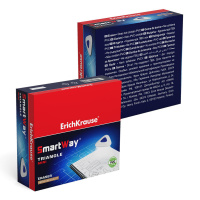 Ластик ЕК "Smart Mini Triangle" с пластик. деражателем