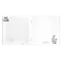 Блокнот 130*130мм  32л скоба "Гусыня-красотуля" кл., выб.УФ-лак