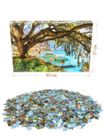 Пазлы 4000 элементов  1360*960мм.  "Монтрё, Швейцария"