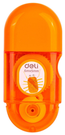 Корректирующая лента Deli 5мм*6м, ассорти