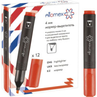 Текстовыделитель "Attomex" 1-4мм оранжевый