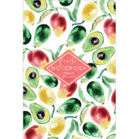 Записная книжка А6 7БЦ  96л. "Авокадо" софт-тач, выб.лак