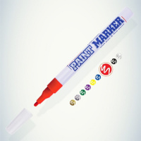 Маркер краска 2мм КРАСНЫЙ