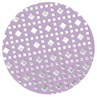 Ежедневник недат. А6+ 120л., кож.зам., тв.пер. "Плонже сиреневый" ляссе