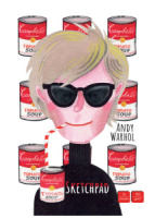 Скетчпад А5  24л., клеевой кор., 200гр/м2 "Энди Уорхол" тв.обложка