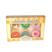 Набор ластиков  6 шт. "Пончики"