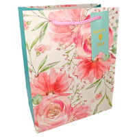 Пакет подар. бумажн. 31*42*12 см 210 гр/м2 Пионы