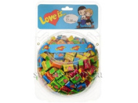 Жевательная резинка Love is микс 4,2гр., /уп.200шт./ сфера