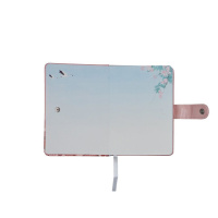 Записная книжка А5 120л. кожзам, тв.пер. "Memo journal. Счастливый кот" без лин., кнопка