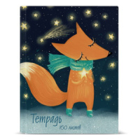 Тетрадь А5 на кольцах 160л кл. Волшебный Лис