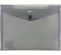 Конверт на кнопке А5 BLAZE серый