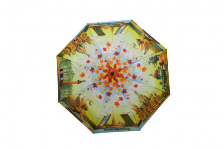 Зонт полуавтомат "СПб. Осень"