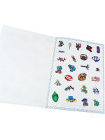 Набор наклеек многоразовых 160*230мм, 4 л. "100 наклеек. Для мальчиков"