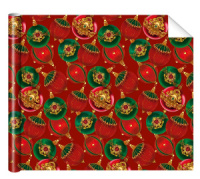 Бумага упаковочная 70*100см "Шары"