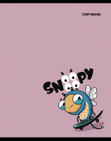 Тетрадь А5 48л кл. Альфа-Тренд "Снуууупи" выб.твин УФ-лак, белизна 100%