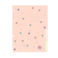 Разделители для тетрадей на кольцах А5 4л. Альт "My Sweet"