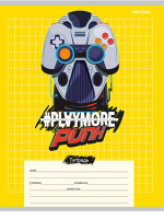 Тетрадь А5 12л косая лин. Проф-Пресс "Вселенная игр", 5 диз.в спайке