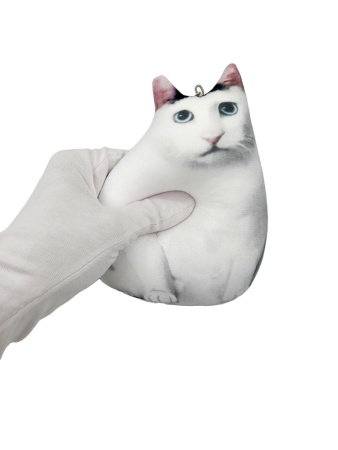 Мягкая игрушка брелок 15см "Бендер"