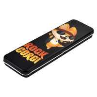 Пенал металлический (200*56*15) "Рок корги"