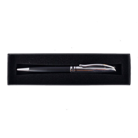 Ручка шар.Pelikan Jazz Elegance Velvet Black корп. лак.,хром/черный,синие чернила,подарочная коробка