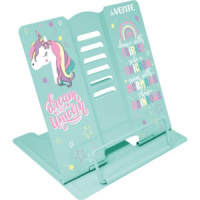 Подставка для книг "Unicorn" 15*15см полностью металл, мятный