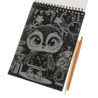 Гравюра в книге 15*21см "Животные" 8 картинок 3+