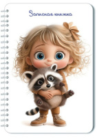 Блокнот А5  40л гребень "Друзья" кл.