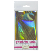 Поталь трансферная Голографическое золото 15х100 см