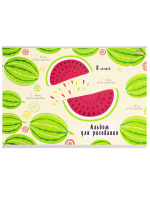 Альбом А4  8л скоба "Микс" пл. 100гр/м