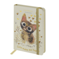 Записная книжка А6 100л. 7БЦ "Megapolis journal. Love me" лин.