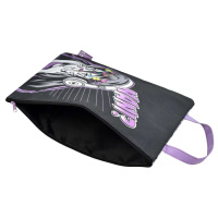 Папка А4 (330*250) с ручками, молния, ткань "Манга" вертикальная