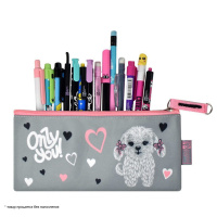 Пенал-косметичка (195*90) молния, микрофибра "Ши-тцу"