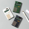 Калькулятор  12 разр. Deli  карманный, зеленый EM120