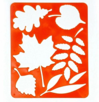 Трафарет "Листья деревьев"