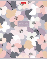 Тетрадь А5 48л кл. Hatber "Музыка цветов" тисн., 5 диз.в блоке