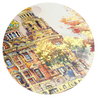 Скетчпад 195*195мм  40л., гребень, 100гр/м2 "Храм"