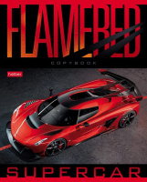 Тетрадь А5 48л ЛИН. Hatber "REDsupercar", белизна 98%**