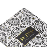 Записная книжка А6  30л. картон, мягк.пер. "Black and White. Восточный мотив" кл.