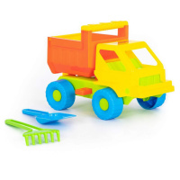 Набор игрушек. Автомобиль "Кузя", лопатка, грабельки.
