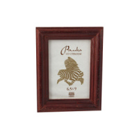 Фоторамка дерево  6,5*9см. №1702 (Темно-коричневая)