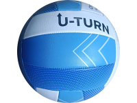 Мяч спортивный волейбольный 33см, размер 5,PVC, 260гр, бело-синий НЕ НАДУТЫЙ