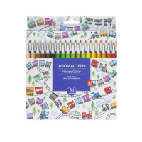 Фломастеры  36цв "BV. Happycolor"