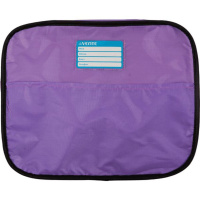 Папка А4 (360*280*80) с ручками, молния, ткань " Panda"