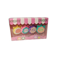 Набор ластиков  4 шт. "Сладости" ассорти дизайнов