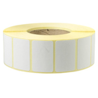 Термоэтикетка 30*20 белая, 1800 этикеток, ЭКО, без печати