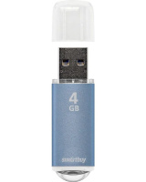 Флеш-драйв   4 GB USB 2.0 Smartbuy V-Cut Blue