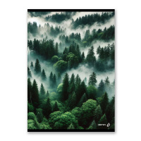 Тетрадь А4  80л кл. скоба Светоч "Твой край"