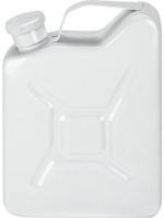 Фляжка  подарочная 150мл "Горючее" белая