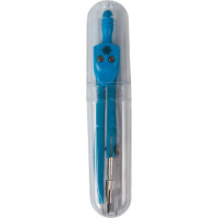 Циркуль металл. Attomex, в пласт.футляре, ассорти